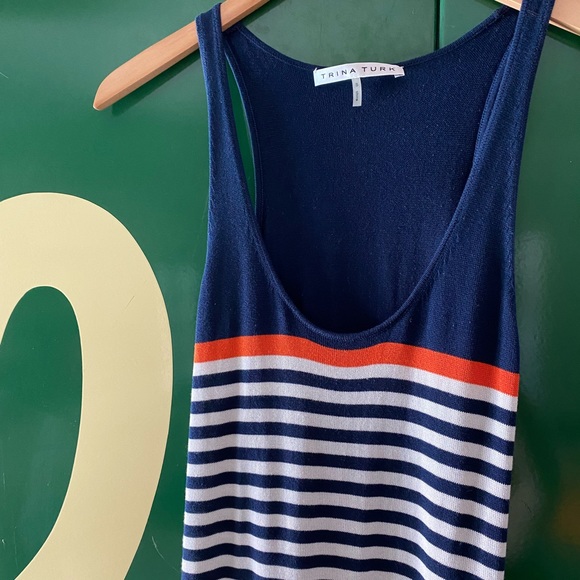 Trina Turk Striped Knit Maxi Dress - Picture 2 of 4